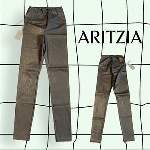 Wilfred Free Vegan Leather Leggings